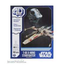 Spin Master SPM6069813 - Star Wars: 4D Build - X-Wing 3D Puzzle