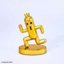 Square-Enix SQEXFF07ZZ978 - Final Fantasy Bright Arts Gallery Diecast Minifigur Cactuar (Gold) 7 cm