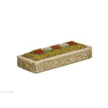 Peco SS324 - Rechteckiges Preis-Blumenbeet