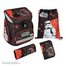 Scooli SWML8255 - Star Wars EasyFit Schulranzen Set, 5-tei