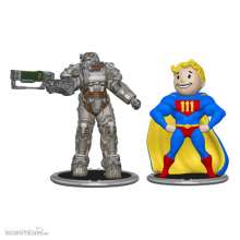 Syndicate Collectibles SYN-2631529-C - Fallout Minifiguren 2er-Pack Set C T-60 & Vault Boy (Power) 7 cm