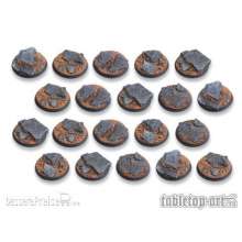 TableTop Art TTA100233 - Shaleground Bases - 32mm DEAL (20)