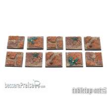 Tabletop-Art TTA100735 - Lizard City Bases - 30x30mm (10)