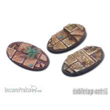 Tabletop-Art TTA100744 - Lizard City Bases - 75mm Oval (3)