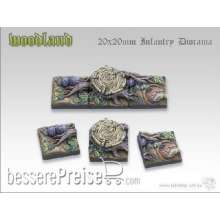 TableTop Art TTA100810 - Woodland I 20x20mm Infanterie Diorama