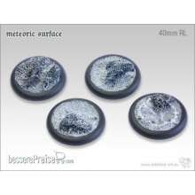 Tabletop-Art TTA106091 - Meteoric Surface Bases - 40mm Round Lip (2)