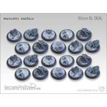 Tabletop-Art TTA106097 - Meteoric Surface Bases - 30mm Round Lip DEAL (20)