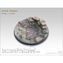 TableTop Art TTA106110 - Trench warfare Base I 60mm 3