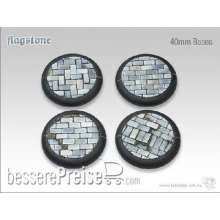 TableTop Art TTA108022 - Flagstone Bases 40mm RL