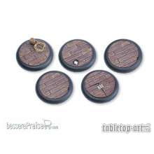 Tabletop-Art TTA110013 - Pirate Ship Bases - 40mm Round Lip (5)