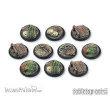 Tabletop-Art TTA110027 - Trench Warfare Bases - 30mm Round Lip (10)