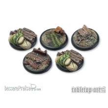 Tabletop-Art TTA110028 - Trench Warfare Bases - 40mm Round Lip (5)