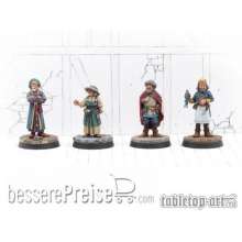 Tabletop-Art TTA200289 - Townsfolk Miniatures - Merchants Set 2 (4)