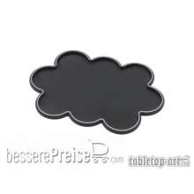 Tabletop-Art TTA501090 - Movement Tray - Rounded Edge - 32mm 10s Cloud - Black-Silver