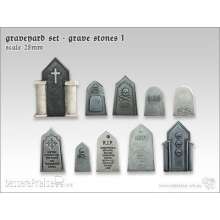 TableTop Art TTA601043 - Friedhof Set - Grabsteine 1