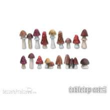 TableTop Art TTA601087 - Mushrooms - Set 1 (16)