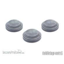 Tabletop-Art TTA610002 - Plinths - Set 3 - 40mm Round (3)