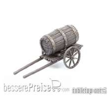 Tabletop-Art TTA800035 - Small Cart with Barrel