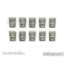 Tabletop-Art TTA800057 - Facade Decoration - Mascaron Set 4 - Human Faces (10)