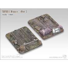 TableTop Art TTAFGM020 - WW2 Bases - Set2 15mm