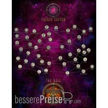 Ulisses North America UNA84019 - Fading Suns - Cloth Play Mat: Jumpweb Map