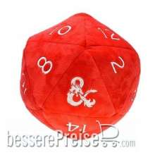 Ultra Pro Neu UP18399 - UP - Red and White D20 Jumbo Plush for Dungeons & Dragons