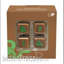 Ultra Pro Neu UP18783 - UP - Heavy Metal Feywild Copper and Green D6 Dice Set (4ct) for Dungeons & Dragons