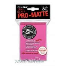 Ultra Pro UP84147 - Bright Pink Pro-Matte Sleeves (50)