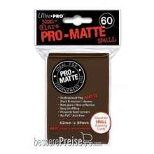 Ultra Pro UP84271 - Brown Pro-Matte Sleeves (sm)(60)