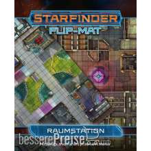 Starfinder (deutsch) US56022 - Starfinder Flip-Mat: Raumstation