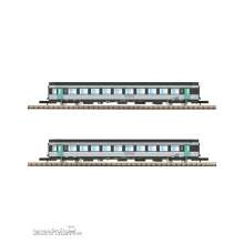 Azar Models V01-CP2 - CORAIL passenger cars x2 - Nouvelle deco livery - 2Cl - SNCF