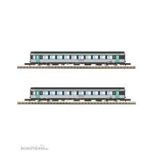 Azar Models V01-CPP2 - CORAIL passenger cars x2 - Nouvelle deco livery - 2Cl - SNCF