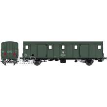 REE Modeles VB-117 - LUGGAGE CAR OCEM 29 Functional Lights, 2 Lights, Rollbearing wheelboxes, VB Era IV