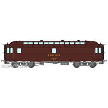 REE Modeles VB-251 - POSTAL OCEM 16 m Era IV PAZ brown PTT, grey frame, bogie Y2, N° 50 87 00 47 935-4