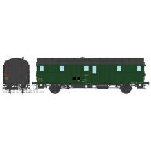 REE Modeles VB-310 - OCEM 32 Luggage Van, black roof and ends, 3 headligths East SNCF N°26503 Ep.IIIA