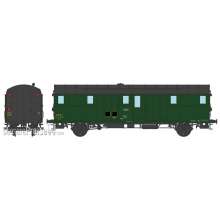 REE Modeles VB-311 - OCEM 32 Luggage Van, black roof and ends, 3 headligths West SNCF N°27534 Ep.IIIA