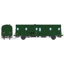 REE Modeles VB-330 - OCEM 32 Luggage Van, 306 green, 2 Alu made lanterns, 1500V cable South-East SNCF Ep.III-IV