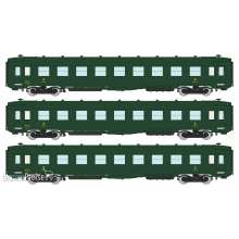 REE Modeles VB-399 - SET of 3 U52 DEV AO Sleeping Cars Green 306 B9c9 myfi Era III B