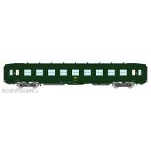 REE Modeles VB-406 - U52 DEV AO Sleeping Cars B9c9 N° 51 87 59-37 131-4 Green 301, boxed SNCF logo Era IV