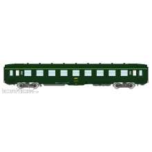 REE Modeles VB-407 - U52 DEV AO Sleeping Cars B9c9 N° 51 87 59-37 146-2 Green 301, boxed SNCF logo Era IV-V