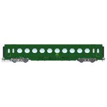 REE Modeles VB-477 - ETAT Car, B10, green 301, SNCF Period IV