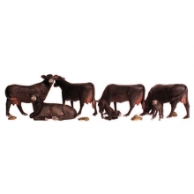 Woodland Scenics WA1955 - H0 Schwarze Angus-Rinder