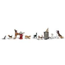 Woodland Scenics WA2140 - N Hunde und Katzen