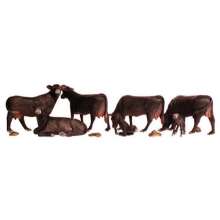 Woodland Scenics WA2217 - N Schwarze Angus-Rinder