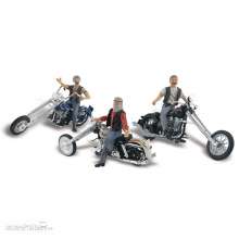 Woodland Scenics WAS5344 - N Bad Boy Bikers