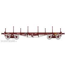 REE Modeles WB-549 - FLAT WAGON TP short and long ranchers n° Qrywv 179491, SNCF Era III B