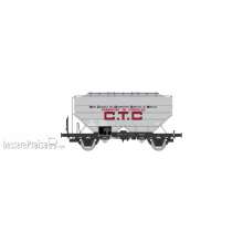 REE Modeles WB-725 - Grain wagon CTC UNAC, grey, black frame, Era III