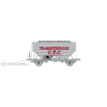 REE Modeles WB-731 - Grain wagon Transcéréales CTC, grey, Era IV