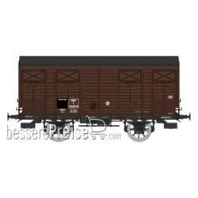 REE Modeles WB-740 - Vegetable wagon 14 T PLM brown wagon 540, N° F 234579, SNCF Era III B