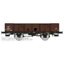 REE Modeles WB-821 - PLM Gondola 4 doors, steel, brown 540, N° Tw 842236 SNCF Era III B